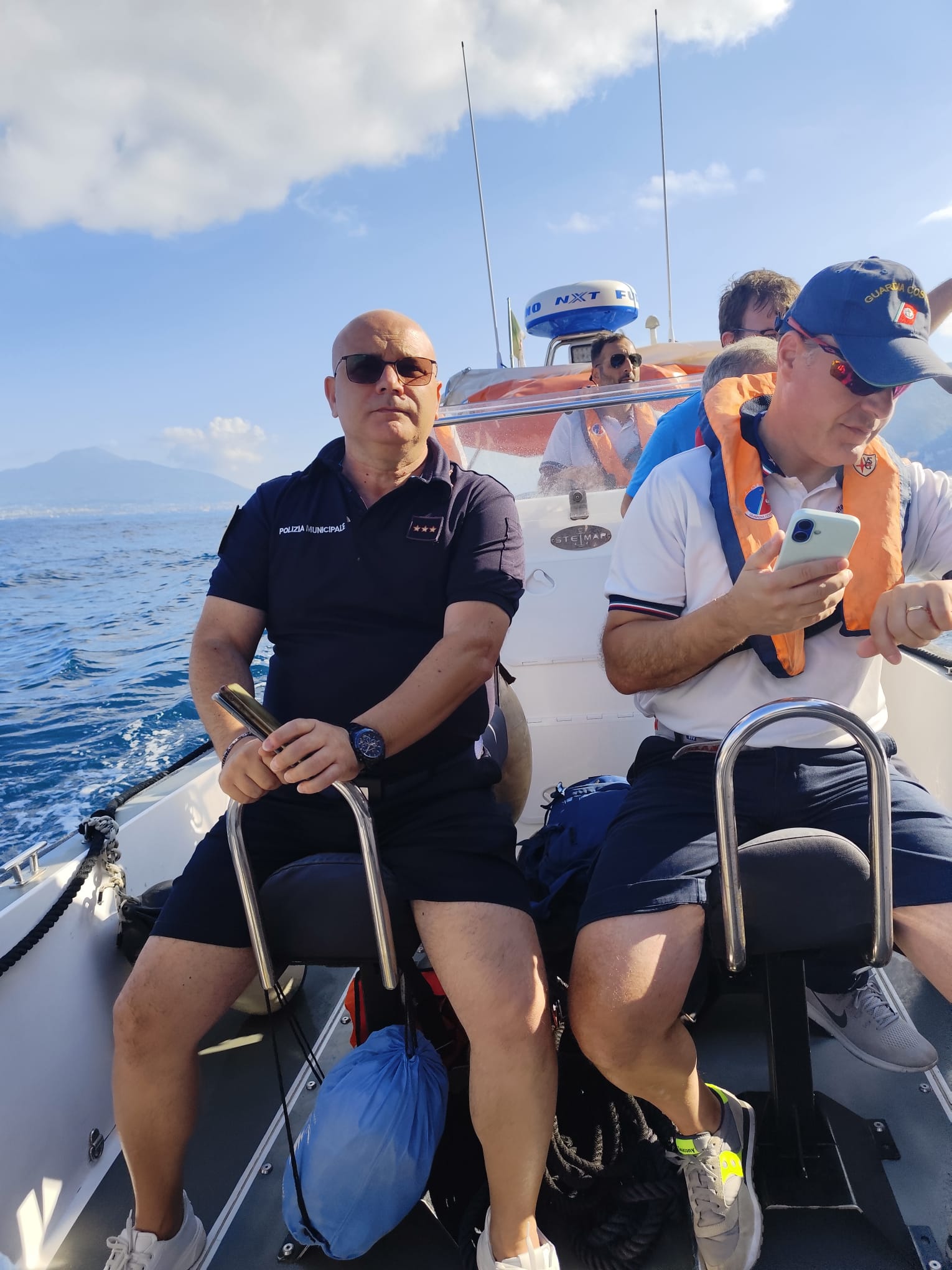 Controlli dei cedimenti dei costoni rocciosi in mare
